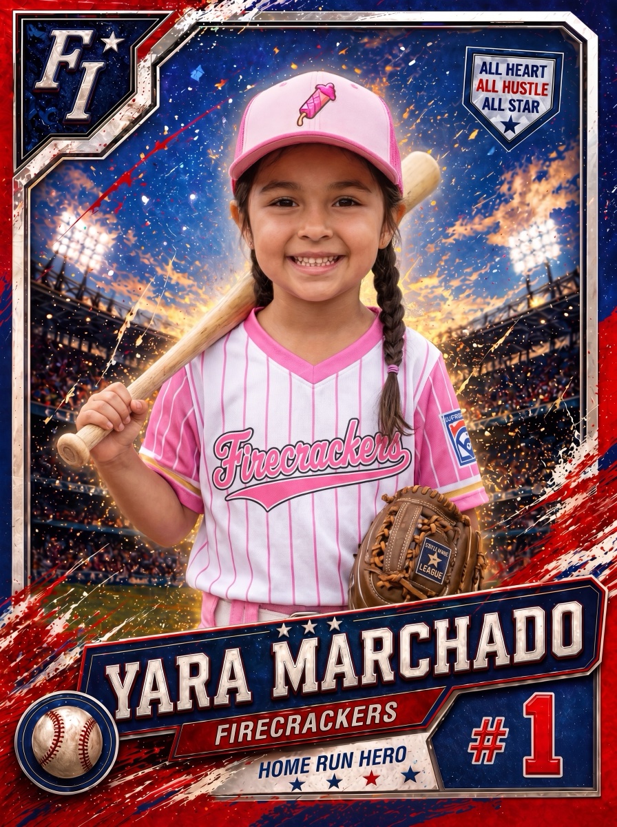 Illustrated baseball card front: pitcher in wind-up, blue uniform